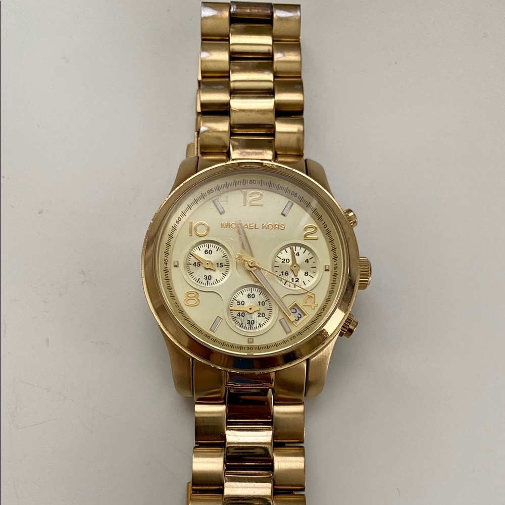 Michael Kors gold watch